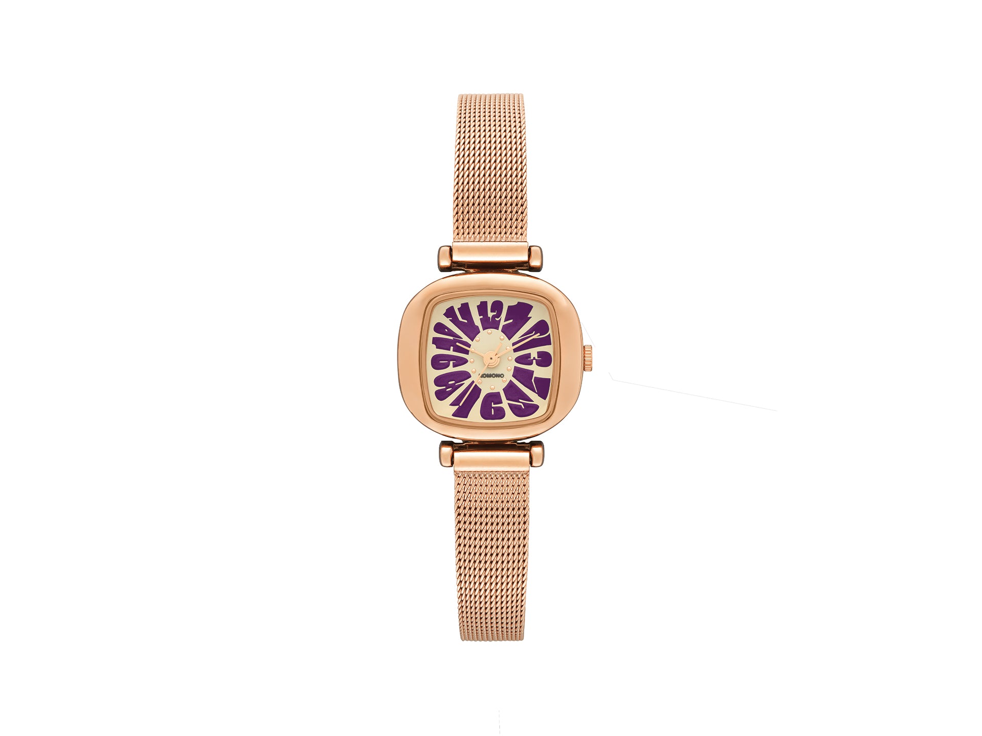 Moneypenny Flower Royale Rose Gold Violet | KOMONO