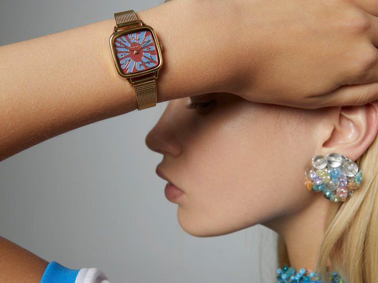 Kate Flower Royale Gold Black