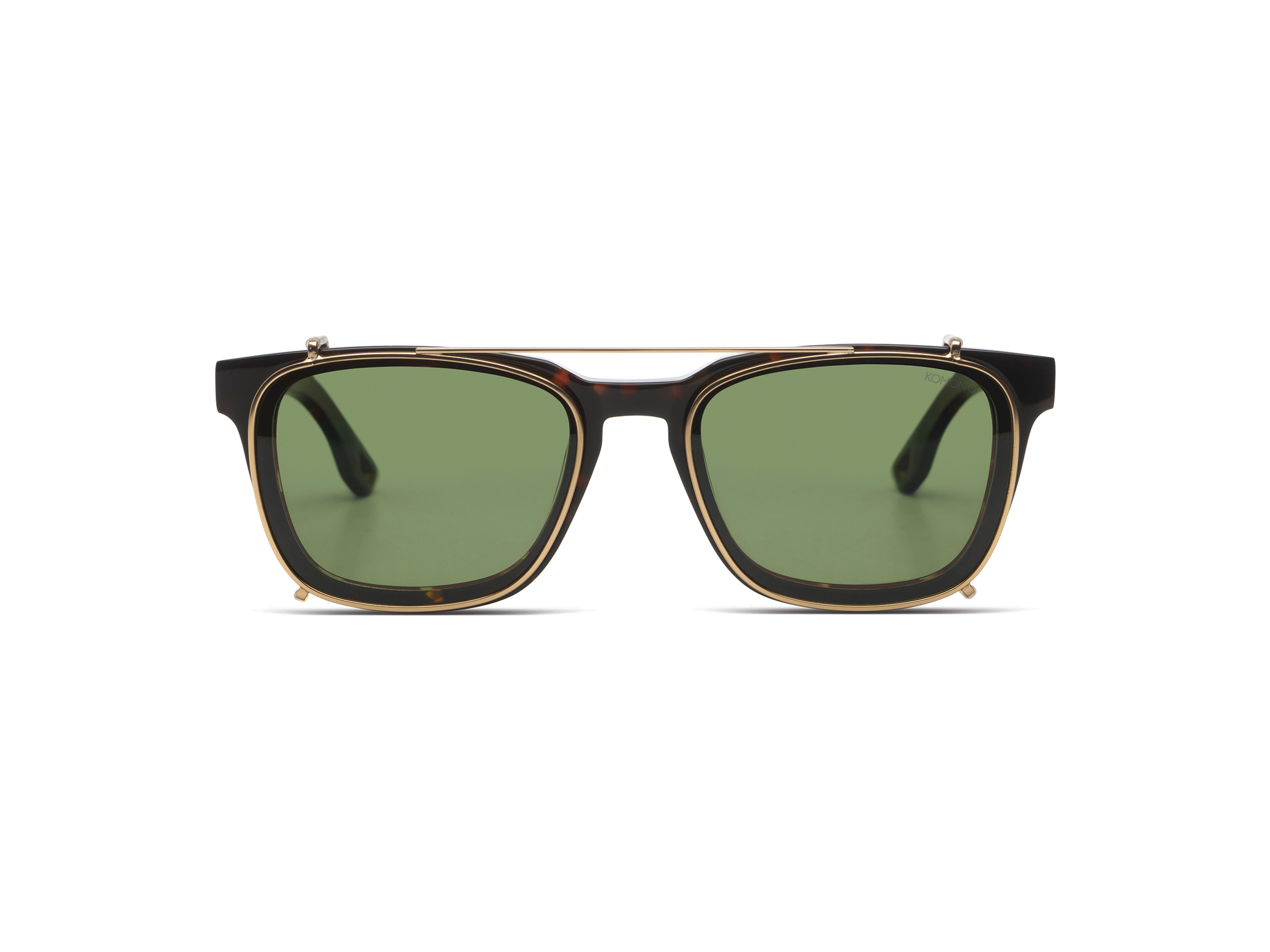 Buy Green Full Rim Rectangle Lenskart Air Clip On LA E11413-C1 Eyeglasses
