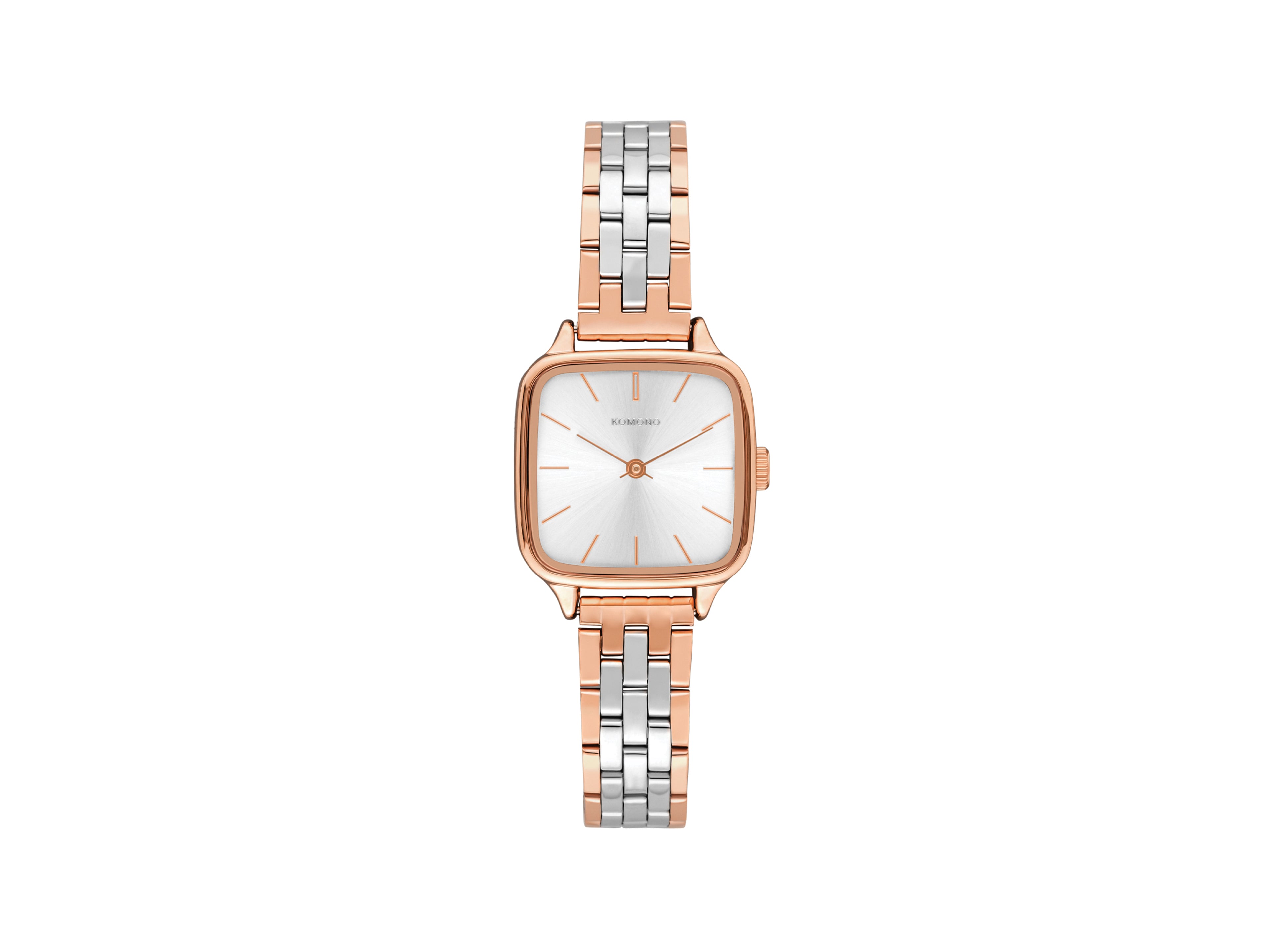 Komono rose hotsell gold watch