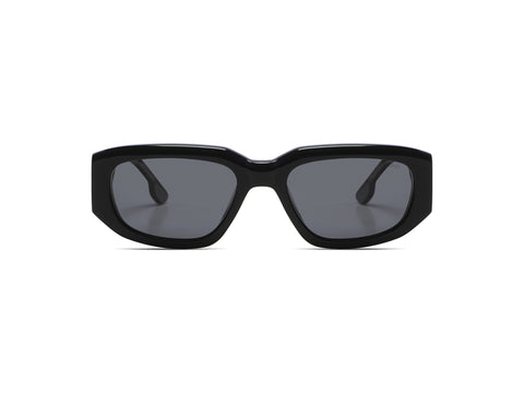 KOMONO Tony Track Sunglasses - black/white/green